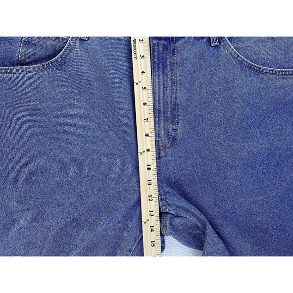 Rivet Supply Co. Classic Medium Wash Blue Jeans Men's Size 38x32 100% Cotton - Picture 5 of 10